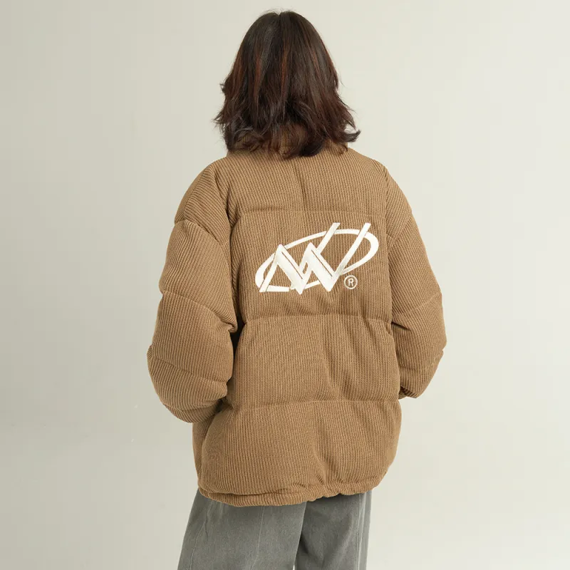 NNOVA Shape Stand Collar Loose Fit Puffer Jacket Unisex-4