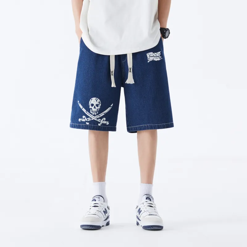 SEANBYSEAN Denim Shorts Unisex-7