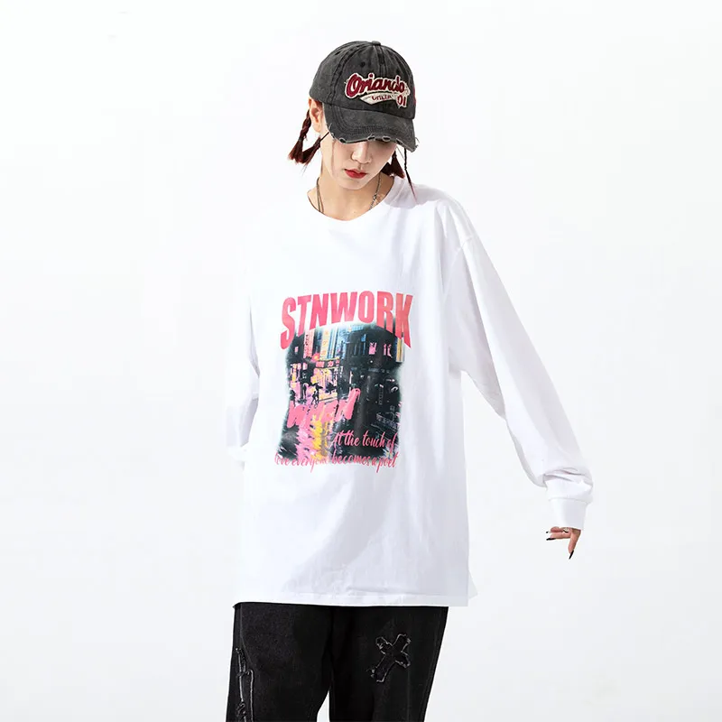 STNW Long Sleeved T Shirt Unisex-5