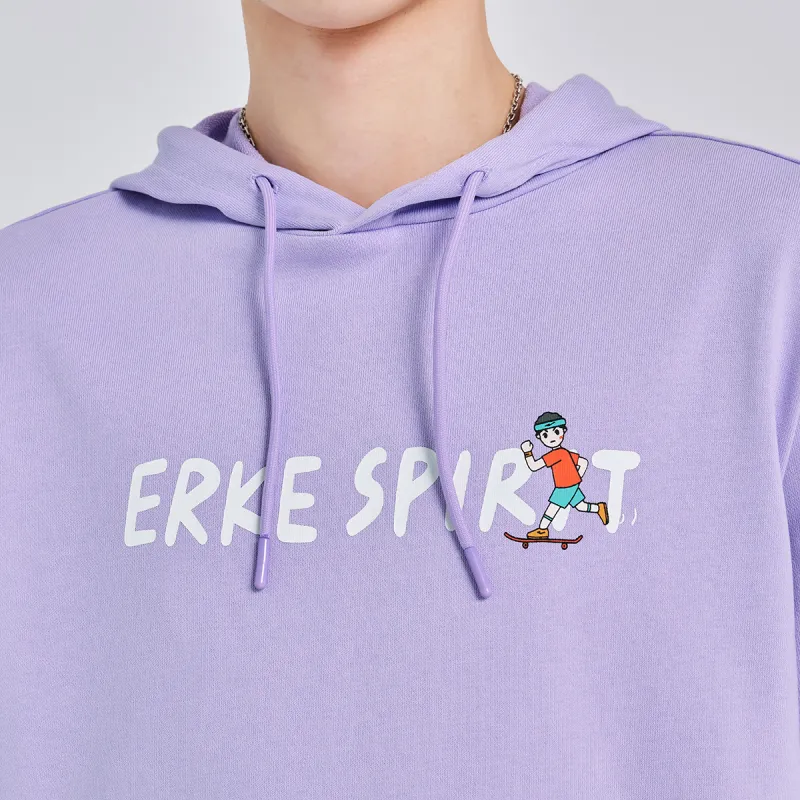 Erke Sweatshirts Men Air Purple-2