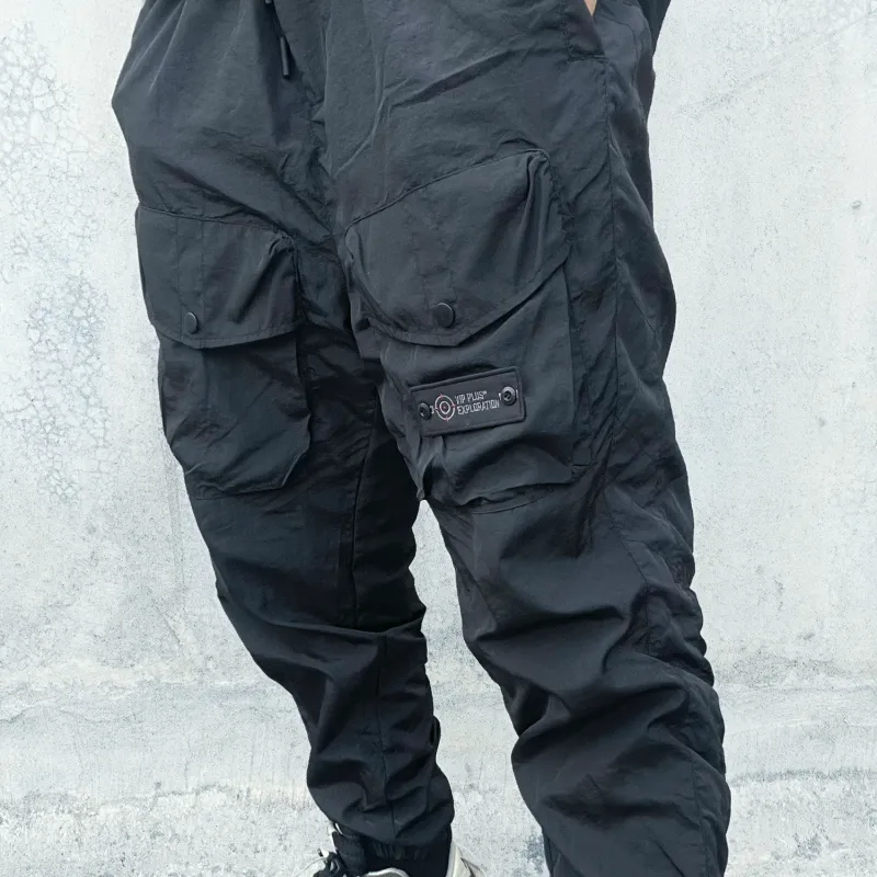 VIP Knitted Sports Pants Men's Black-8
