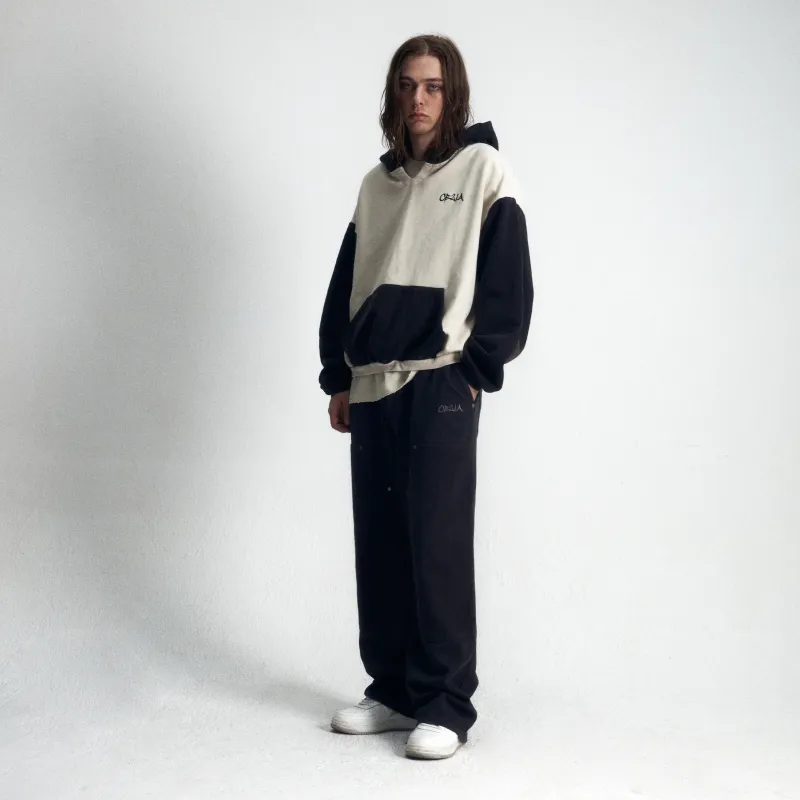 Createexploreexpandconquer Colourblock Hoodie-5