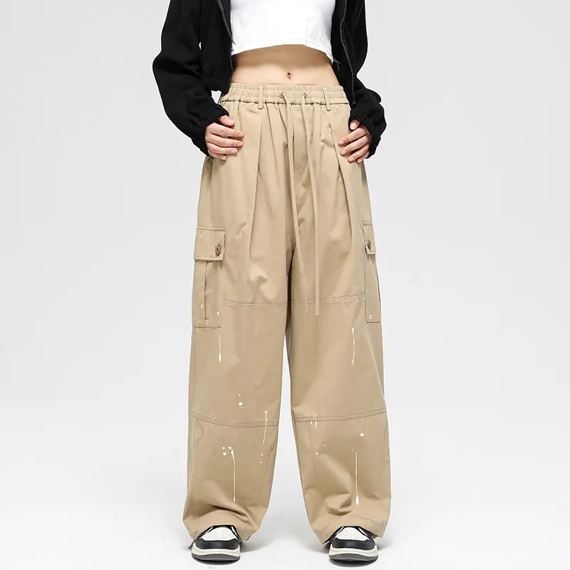 SCRM Straight Moderate Casual Pants Unisex-8