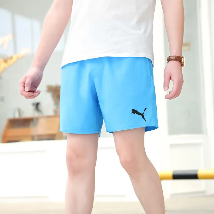 PUMA Beach Shorts Men Blue-3