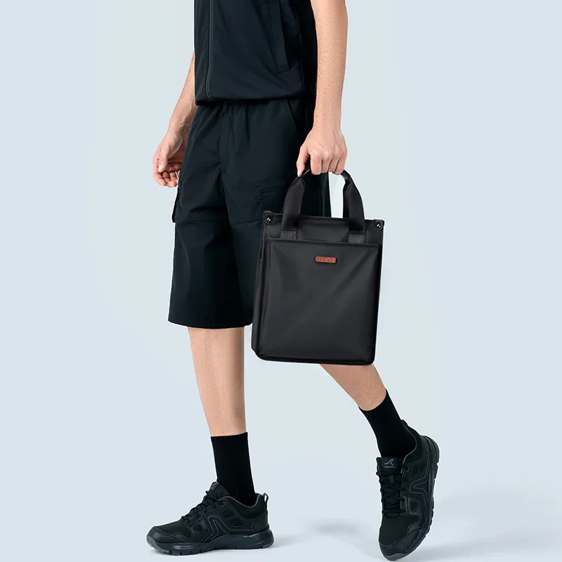 GOLF Fabric Portable One Shoulder Crossbody Briefcases Small Size Men's Multicolor-8