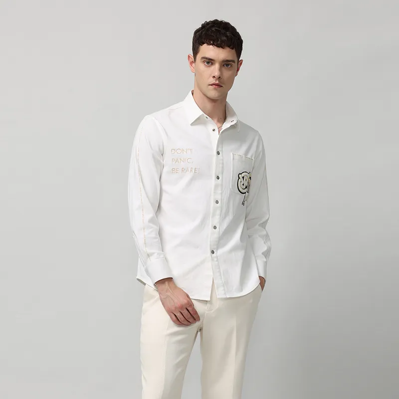 RARE Shirts Men White-3