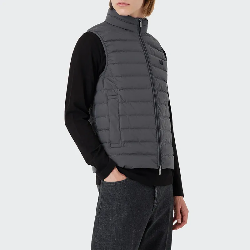 EMPORIO ARMANI Vest Men's Iron Gray-2