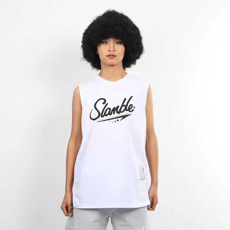 Slamble Sleeveless Vest Tank Top Unisex-5