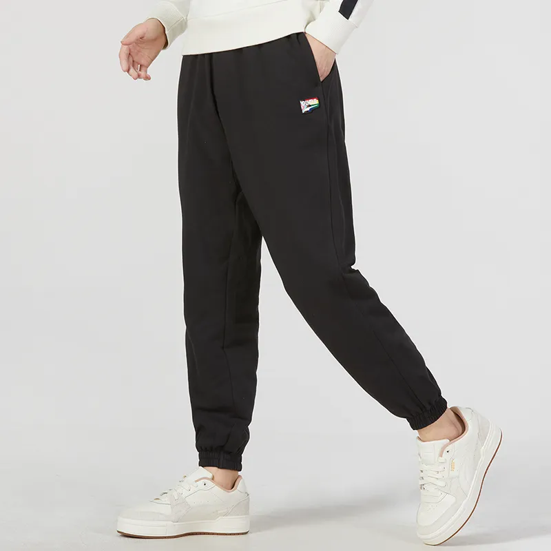 PUMA Downtown Knitted Sweatpants Men Black-4