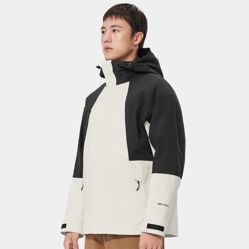 Panda Waterproof, Windproof, Breathable, Thermal, Water Repellent Windbreaker Jacket Men's-5