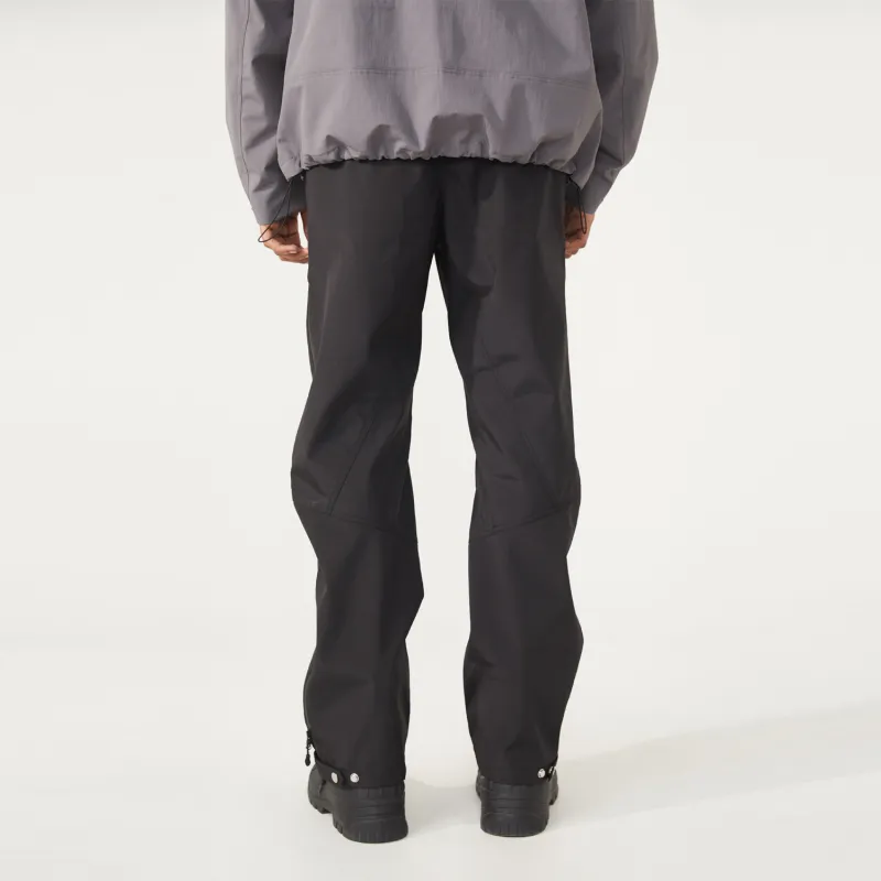 R69 FW22 Flared Pants Casual Pants Unisex Black-3