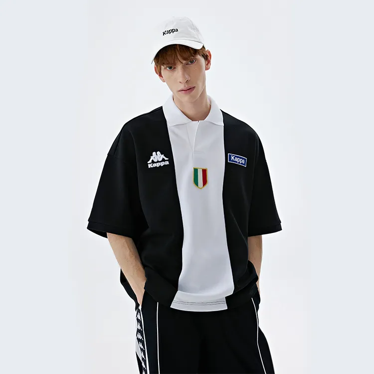 Kappa Polo Shirts Men Black-990-2