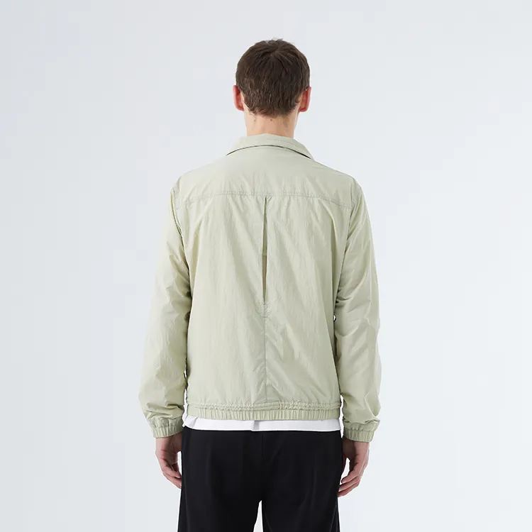 DAVID NAMAN Jackets Men Green-3