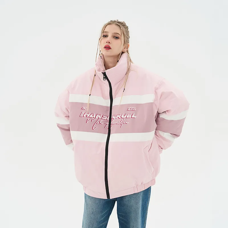 HARSH AND CRUEL Puffer Jackets Unisex-6