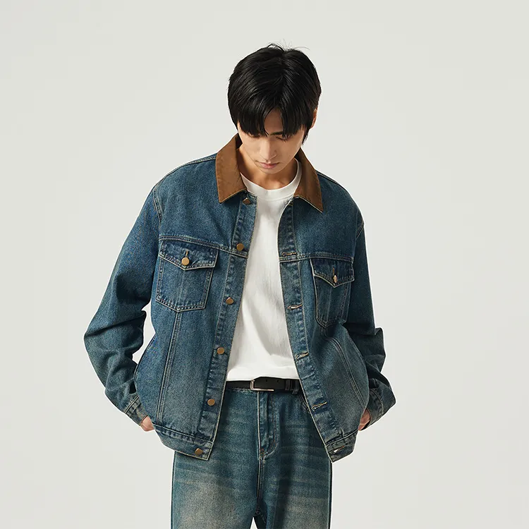 DIMC Denim Jackets Unisex Blue-2