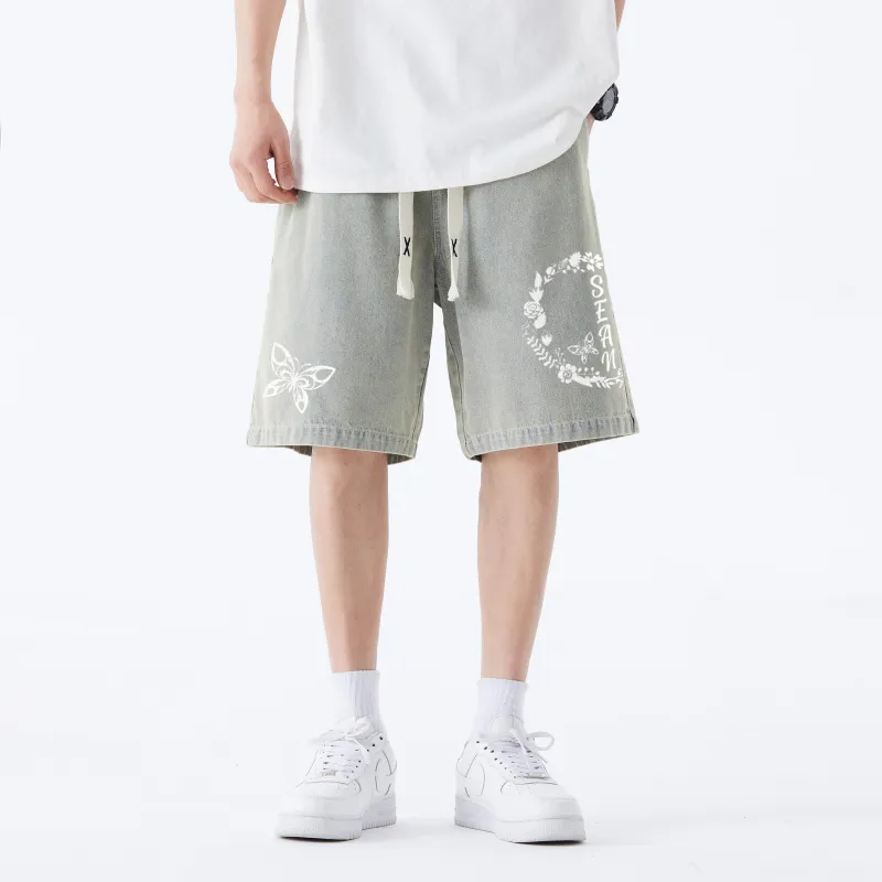 SEANBYSEAN Denim Shorts Unisex-15