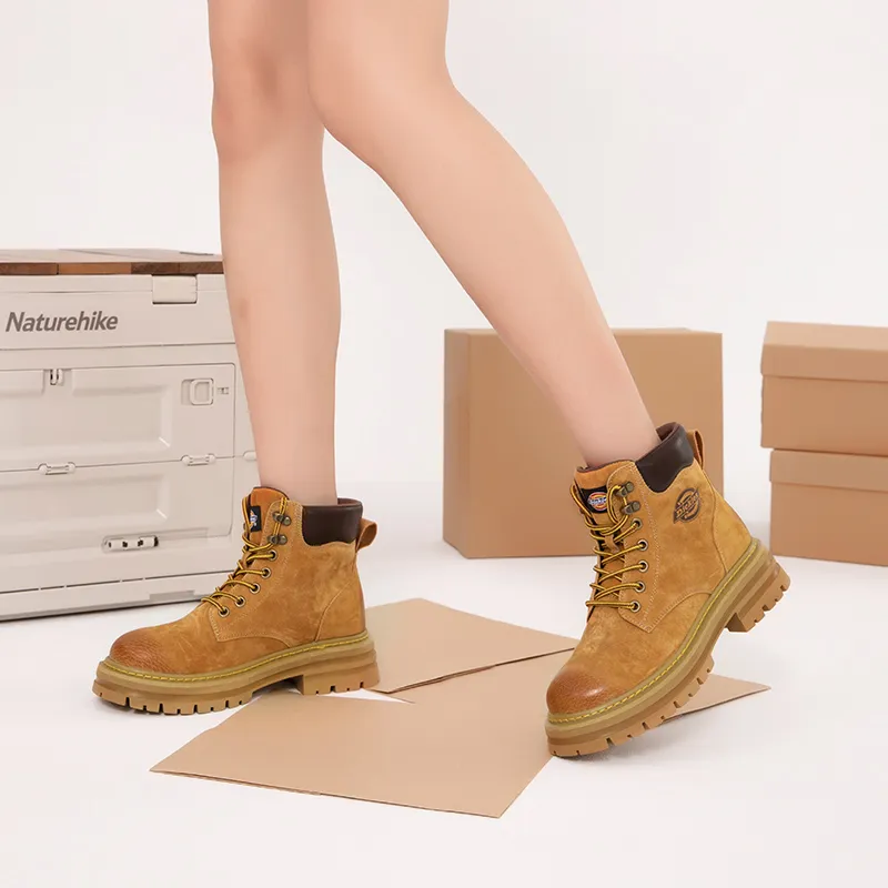 Dickies 12cm Martin Boot Women's Earth Yellow-6