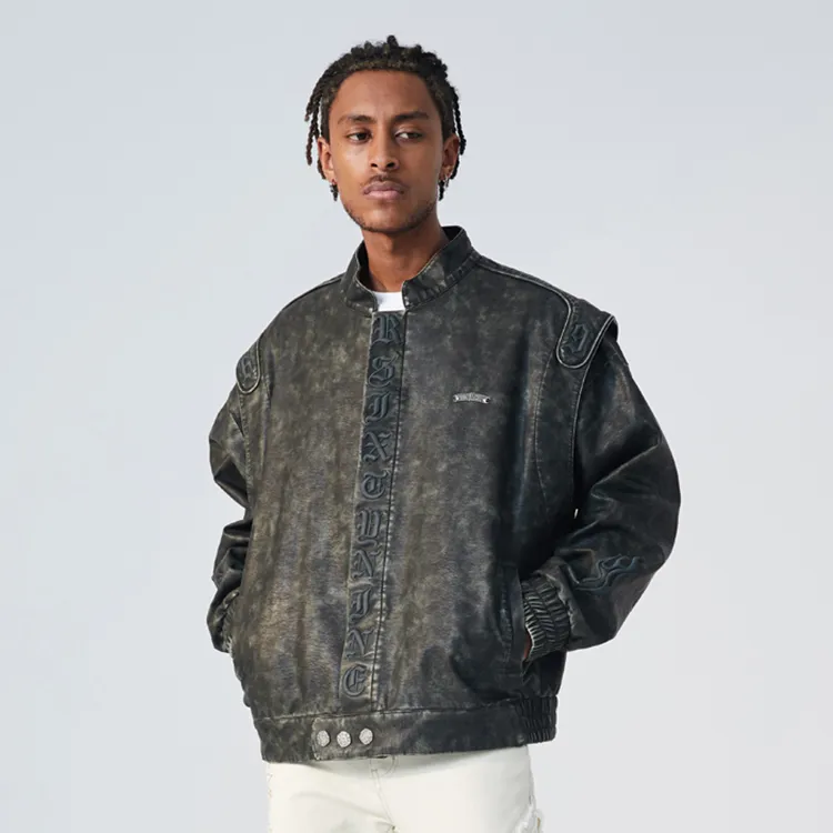R69 Redh Fw22 FW22 Loose Fit Mock Two Piece Jacket Unisex-13