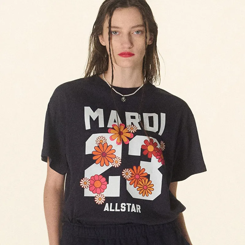 MARDI MERCREDI T-Shirt Korean Style Unisex-3