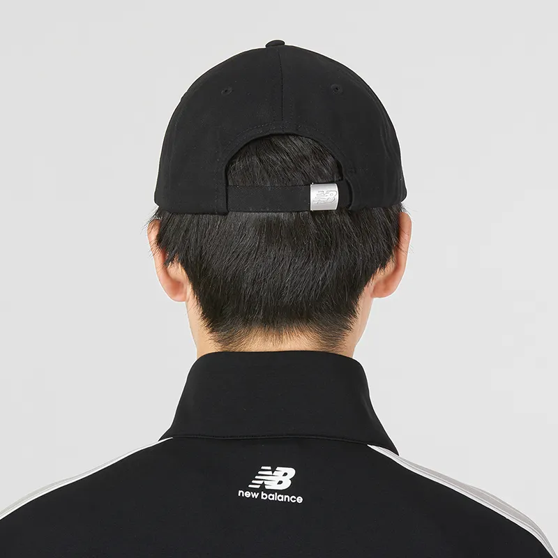 New Balance Cotton Baseball Caps Unisex Black-2