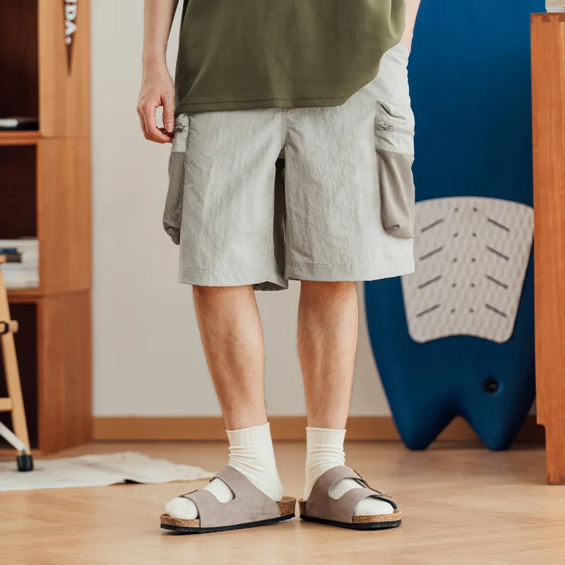 Ben.panda Cargo Shorts Men-3