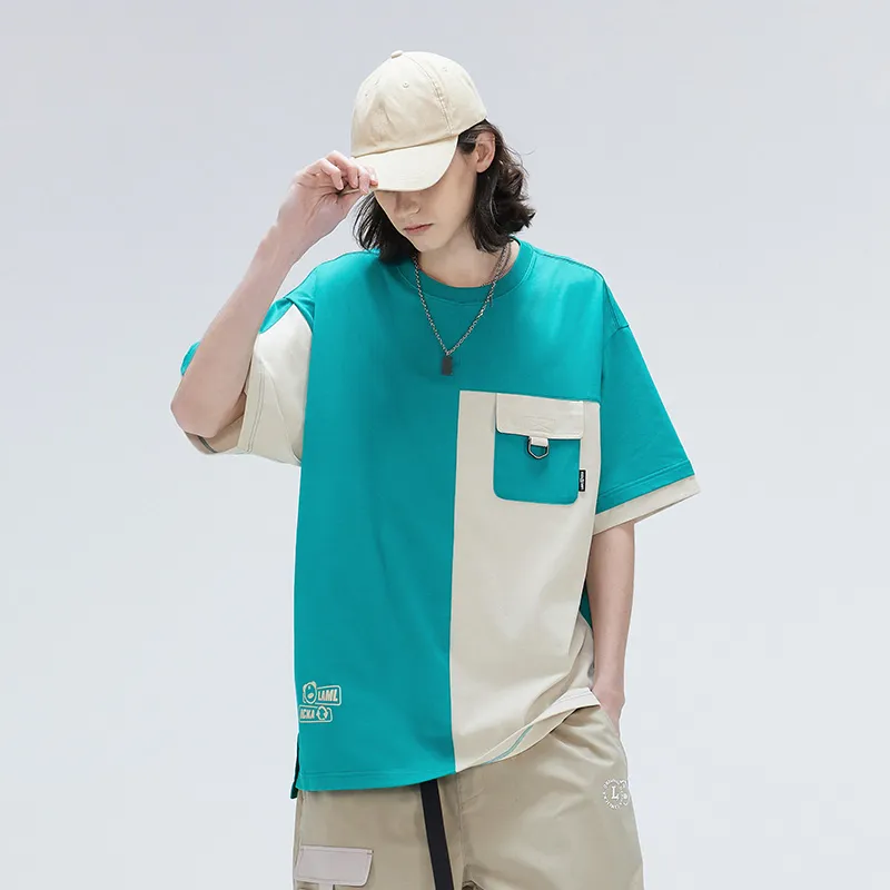 LAMLICKA T Shirts Unisex Turquoise-5
