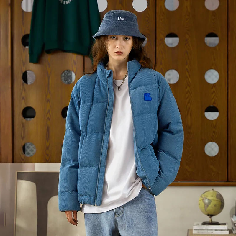 MIND ERROR Puffer Jacket Unisex-4