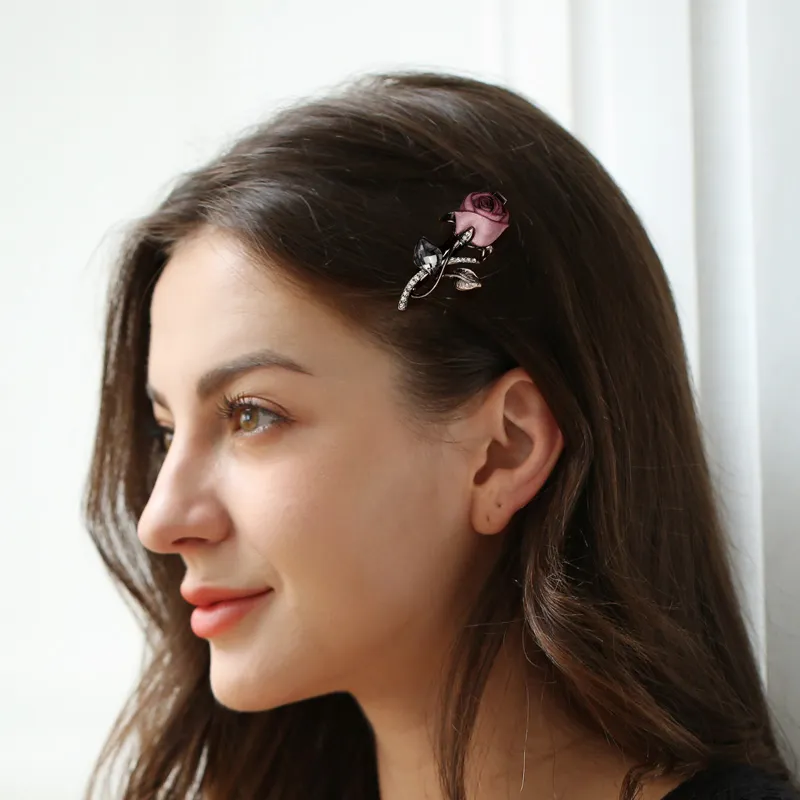 Cercoo Hair Clips Women's ThH829 Purple-2
