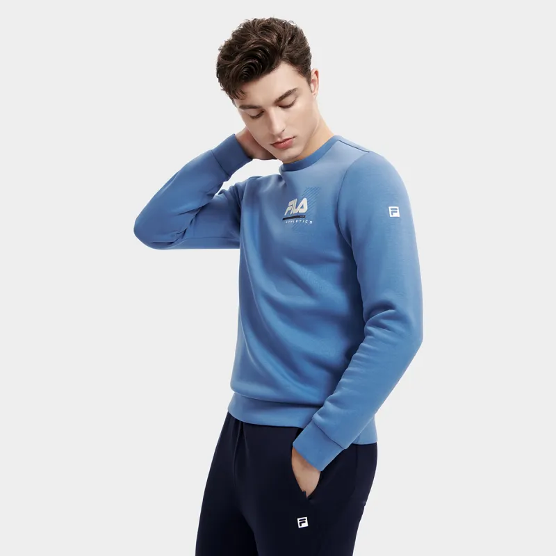 FILA Sweatshirts Men Flash Butterfly Blue-5