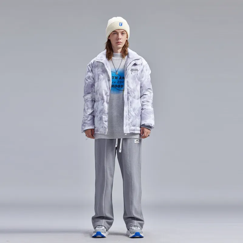 Guuka Down Jacket Men's Light Gray-4
