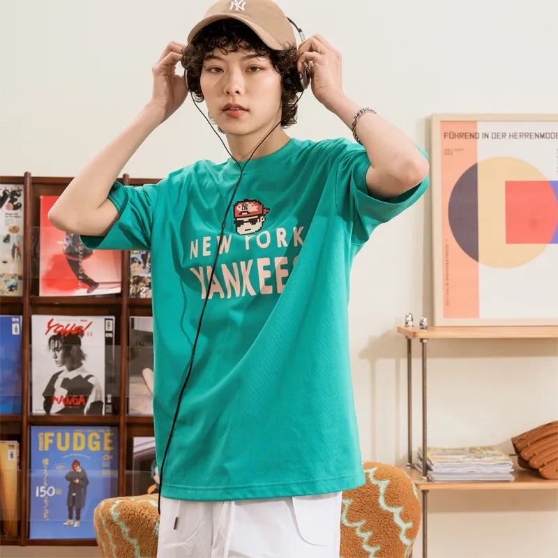 MLB T Shirts Unisex Teal-6