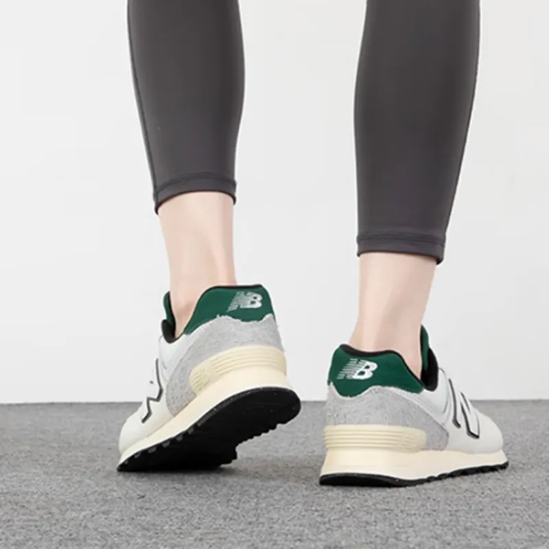 New Balance 574 White Green-9
