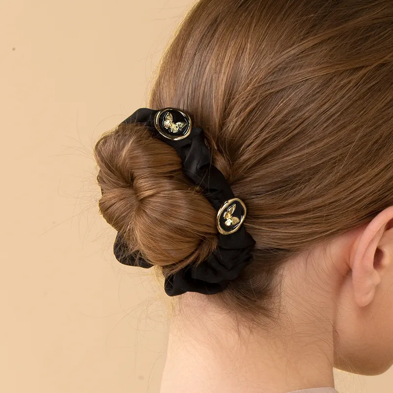 Cercoo Hair Ties Women's FqB580 Black-1