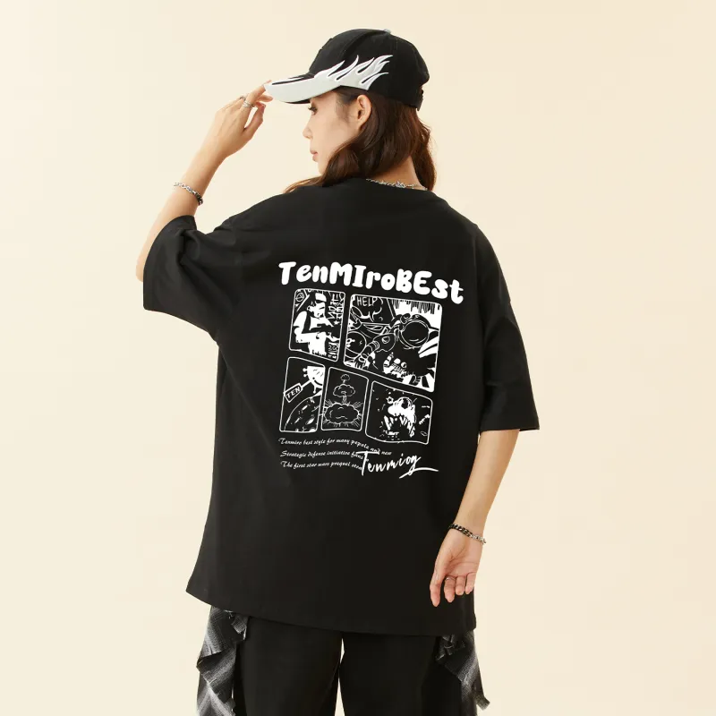 TEN MIRO Short Sleeved T Shirts Unisex-2