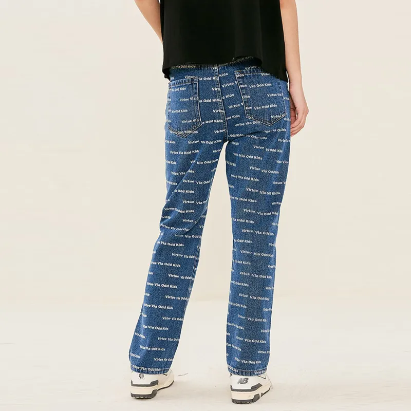 ICONS Lab x VV.OK Jeans Unisex Blue-3
