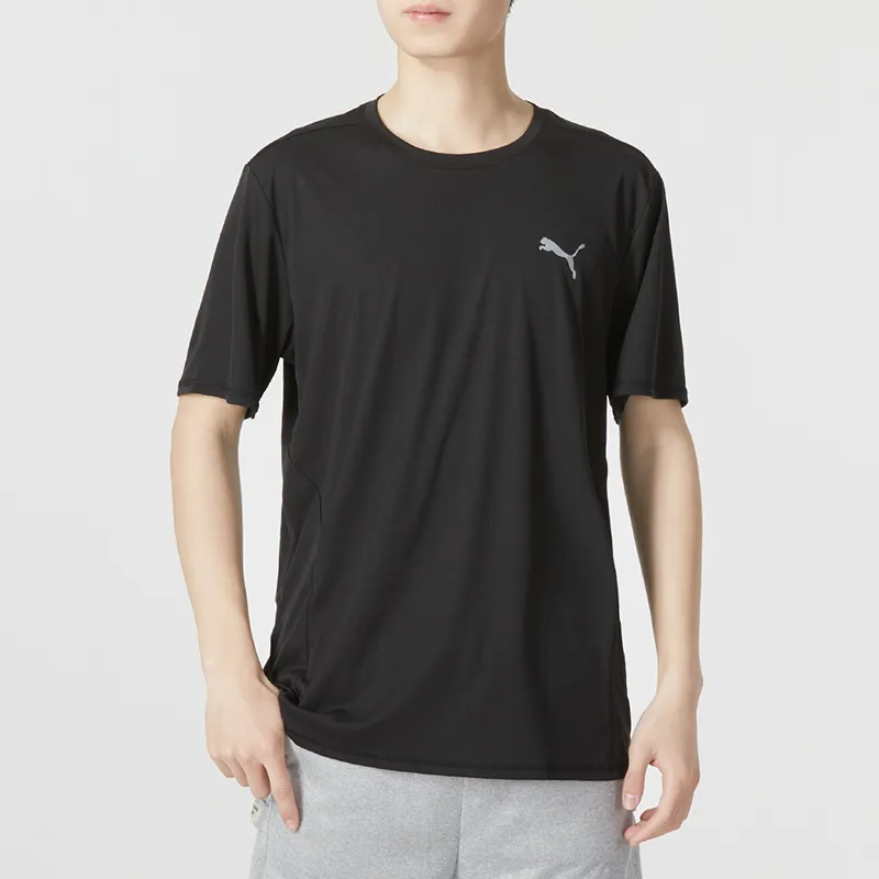 PUMA RUN FAVORITE T Shirt Men's Black-2