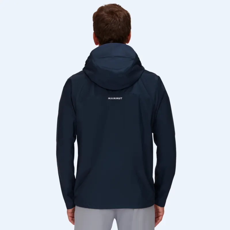 MAMMUT Microlayer 2.0 Outdoor Hiking Waterproof And Windproof Windbreaker Jacket Men's-14