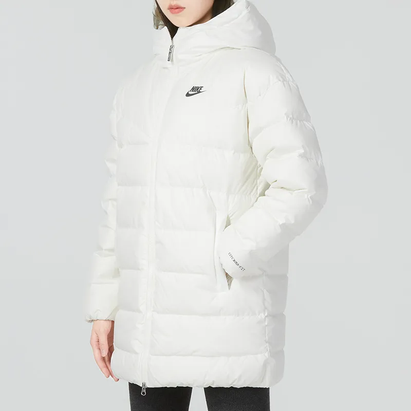 Nike Down Jackets Women's White-4