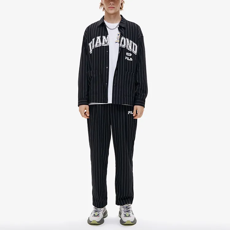 FILA FUSION Casual Pants Men's Pitch Black-2