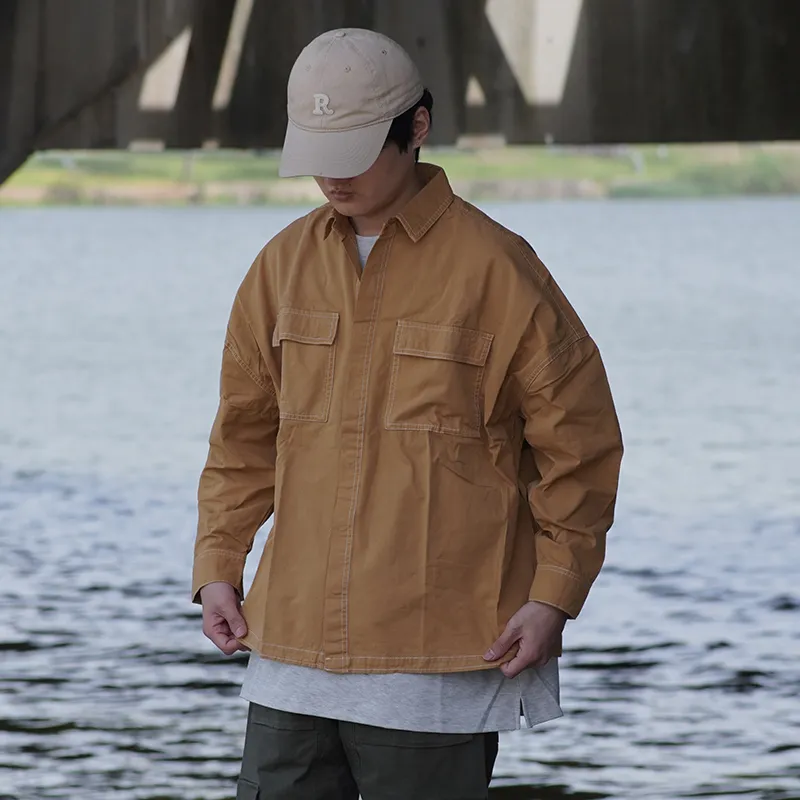 STNW Shirts Unisex Khaki-2