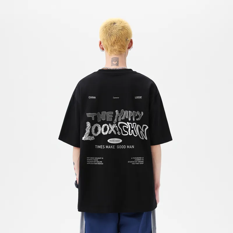 LOOX! T-Shirt Unisex Short-Sleeved Long-Sleeved Two Length Options Available-9