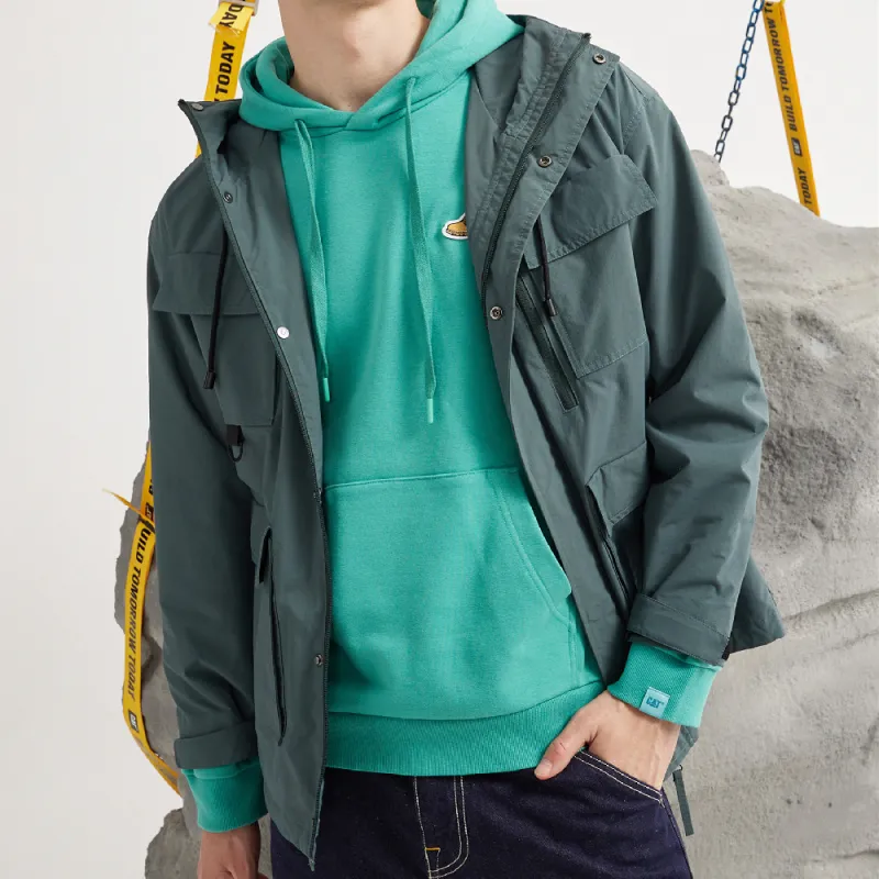 CAT Jackets Unisex Aqua Blue-3