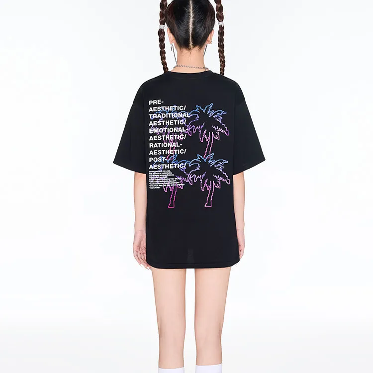 ITIB x Trente Trios Mart T-Shirt Women's Black-2