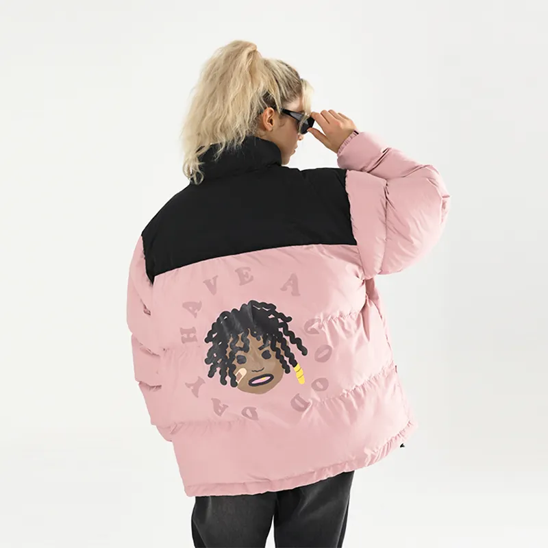 HARSH AND CRUEL Puffer Jacket Winter Unisex-24
