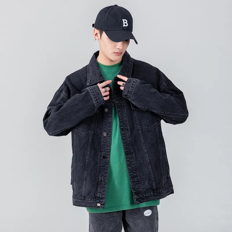 JASONWOOD Autumn And Winter Models Denim Jacket Unisex-13
