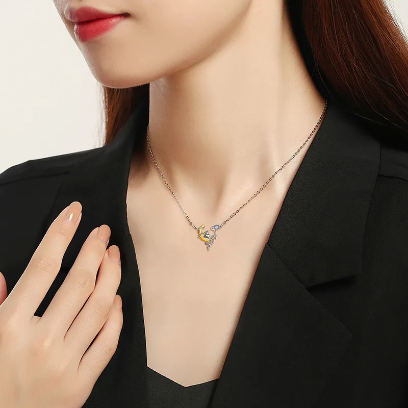 TRUE ME S925 Silver Necklaces Women's-3