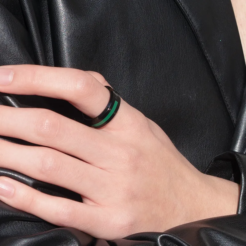 LACOSTE Rings Men Black-3