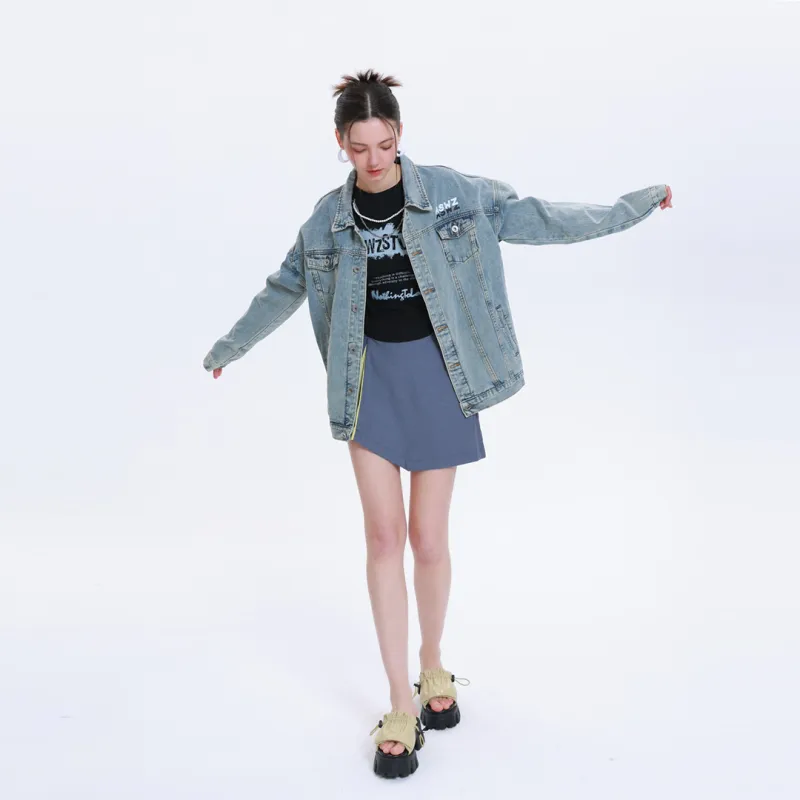ASWZ Denim Jackets Unisex-3