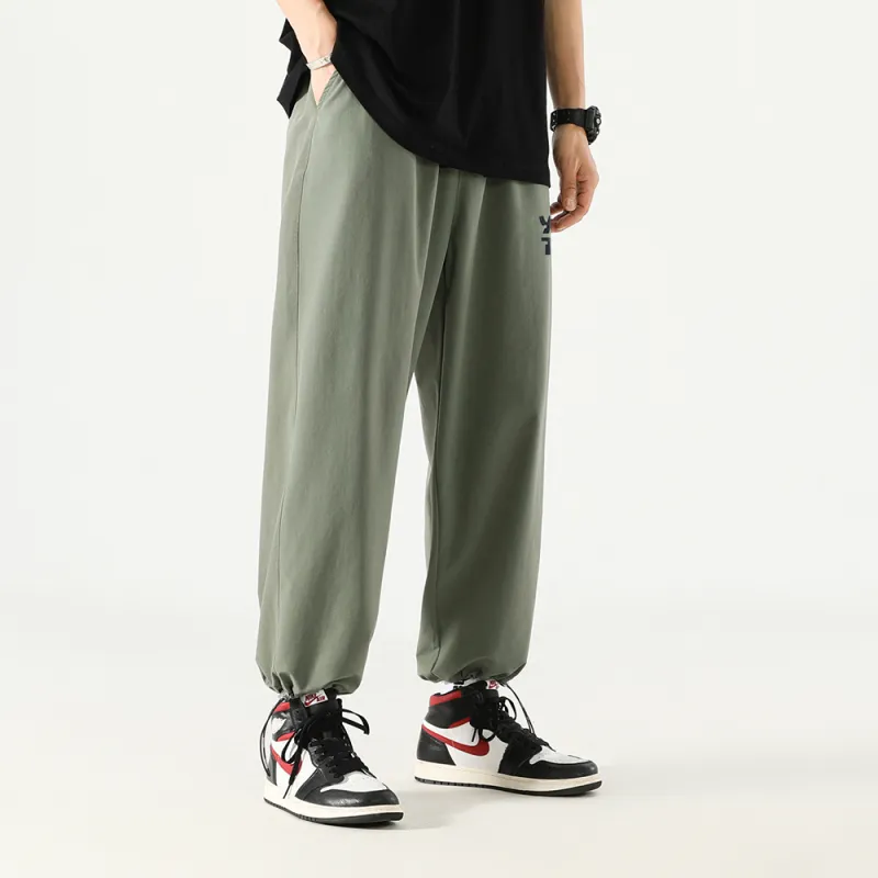 Yvette Jogger Thin Casual Pants Summer Unisex-12