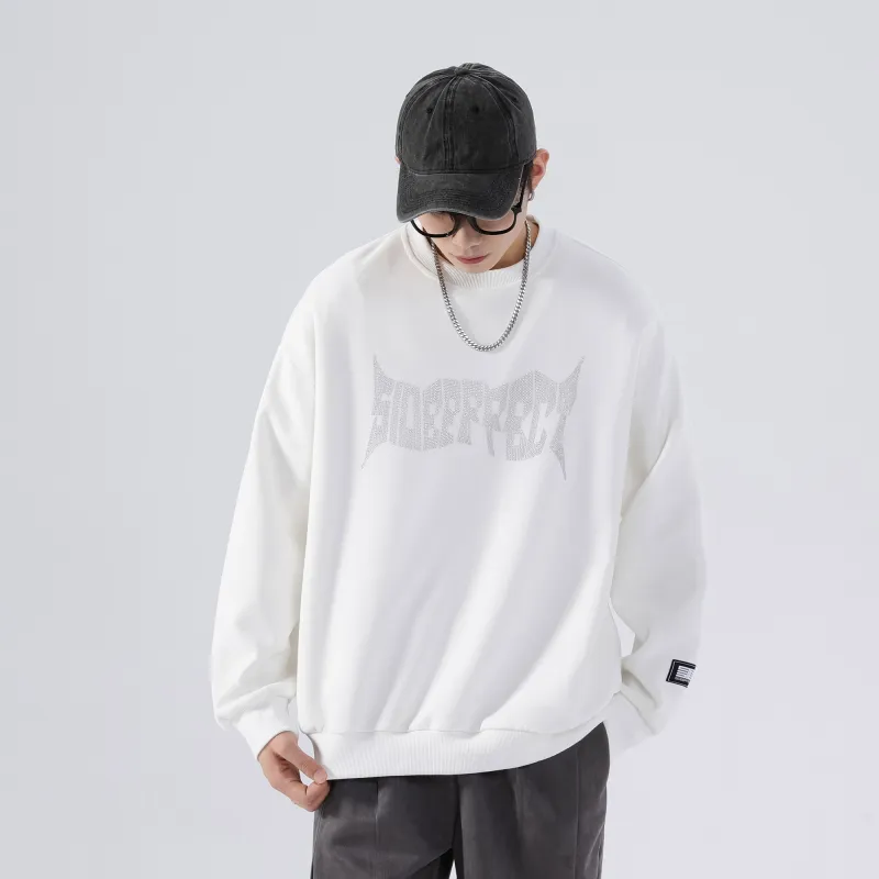 SIDEEFFECT Crew Neck Loose Fit Regular Sweatshirt Unisex-11